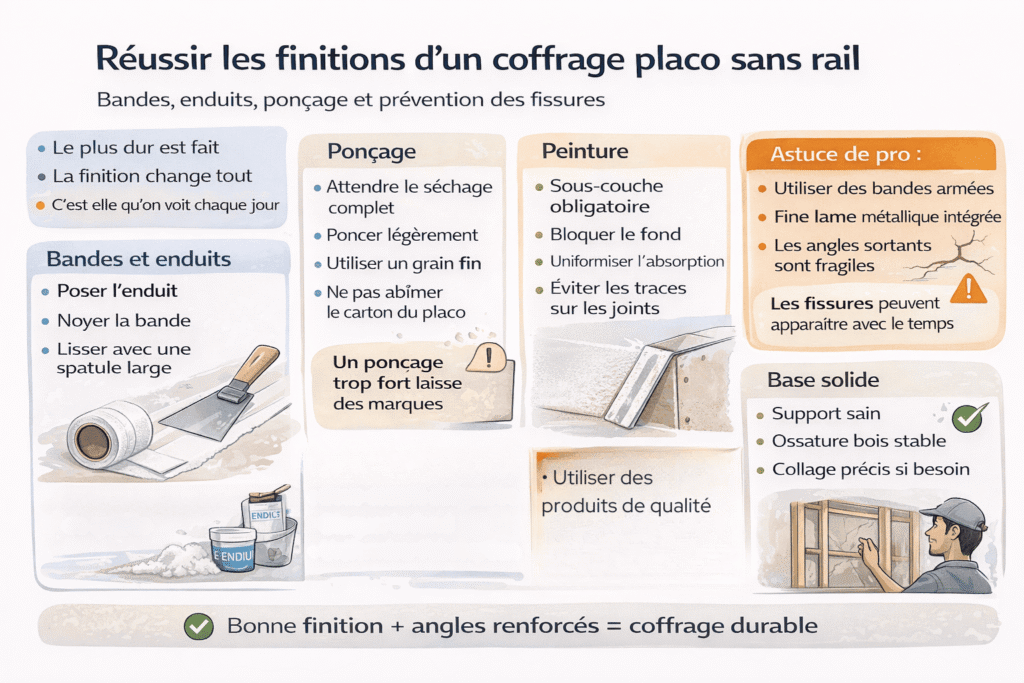 réussir les finitions