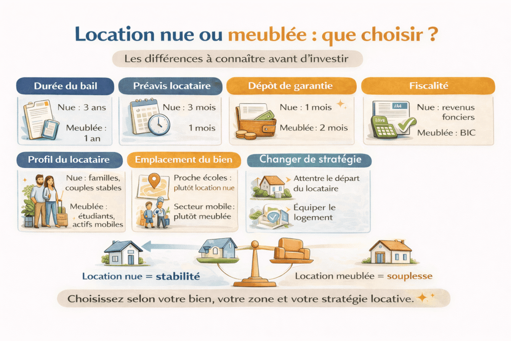 location nue ou meublée